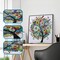 DIY 5D Diamond Painting kit Art Special Shape Rhinestones for Adults Beginner Colourful Four Season Tree Home Wall Decor 11.9x11.9 Inch (Four)